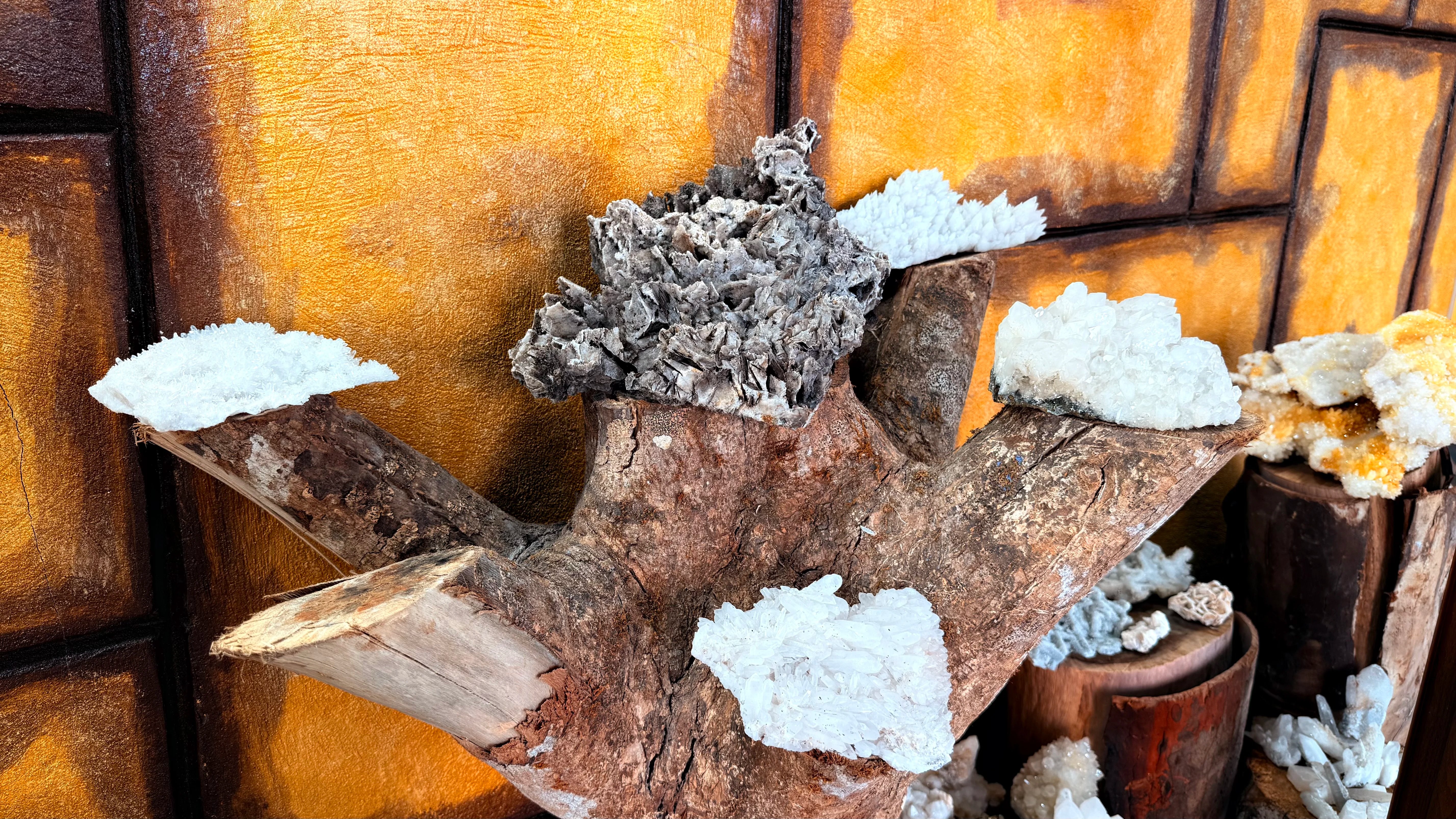 Interior del Museo Minero Curipoma